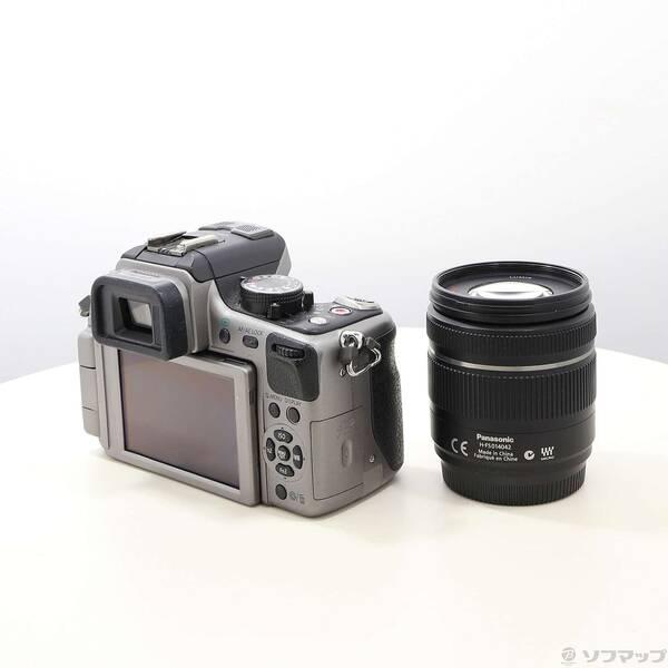 〔中古〕Panasonic(パナソニック) LUMIX DMC-GH2K-S レンズキット(14-42mm) (シルバー) (1605万画素)〔269-ud〕