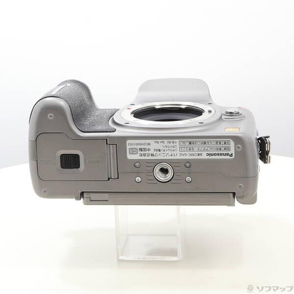 〔中古〕Panasonic(パナソニック) LUMIX DMC-GH2K-S レンズキット(14-42mm) (シルバー) (1605万画素)〔269-ud〕