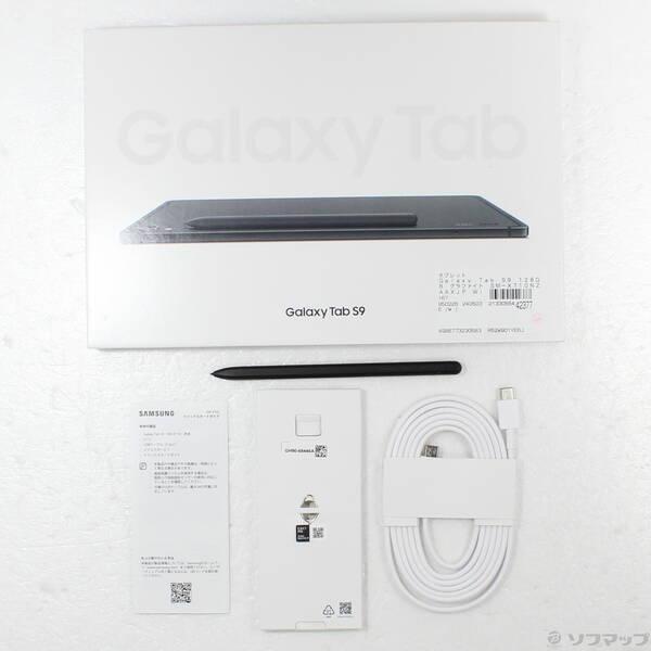 〔中古〕GALAXY Galaxy Tab S9 128GB グラファイト SM-X710NZAAXJP Wi-Fi〔262-ud〕｜u-sofmap｜05