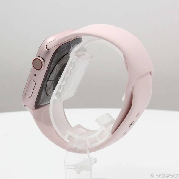 〔中古〕Apple(アップル) Apple Watch Series 9 GPS + Cellular 45mm ピンクアルミニウムケース ライトピンクスポーツバンド〔295-ud〕 |  | 01