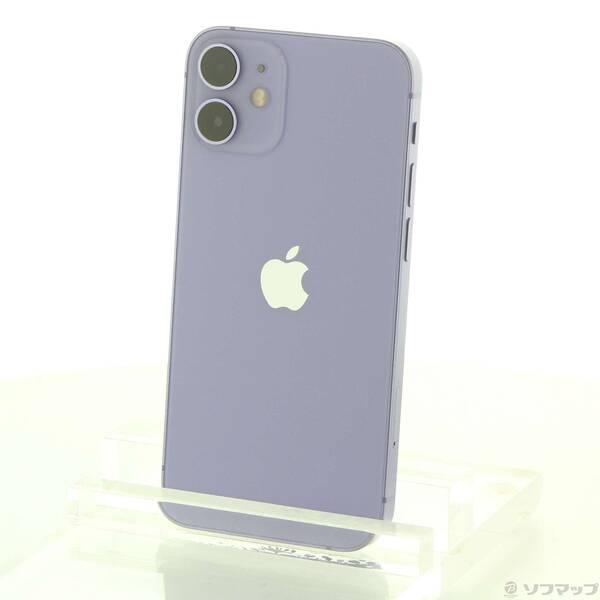 〔中古〕Apple(アップル) iPhone12 mini 64GB パープル MJQC3J／A SIMフリー〔269-ud〕 | 
