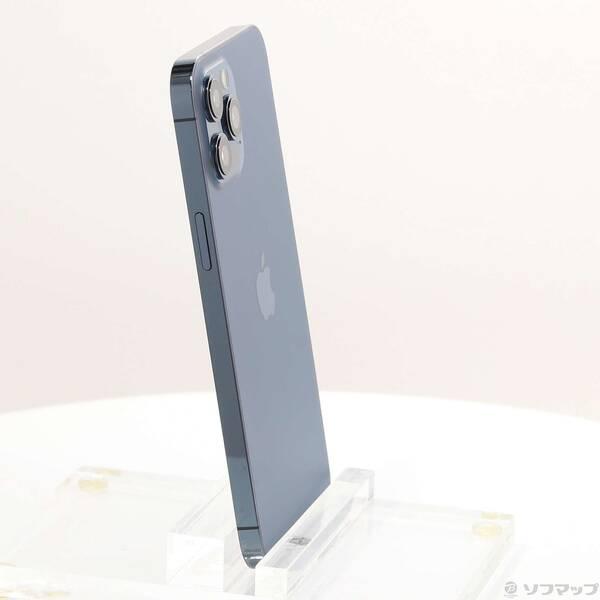 〔中古〕Apple(アップル) iPhone12 Pro Max 256GB パシフィックブルー MGD23J／A SoftBank〔344-ud〕 |  | 03