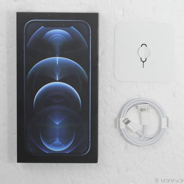 〔中古〕Apple(アップル) iPhone12 Pro Max 256GB パシフィックブルー MGD23J／A SoftBank〔344-ud〕 |  | 04