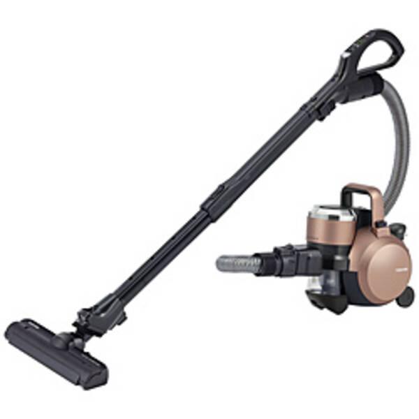 〔中古〕TOSHIBA(東芝) 〔中古品〕 キャニスター掃除機 ブロンズ VC-BK760X-N ［サイクロン式 ／水拭き非対応］〔198-ud〕 | 