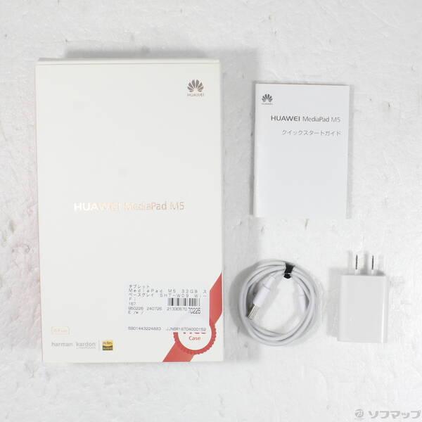 〔中古〕HUAWEI(ファーウェイ) MediaPad M5 32GB スペースグレイ SHT-W09 Wi-Fi〔377-ud〕 |  | 04