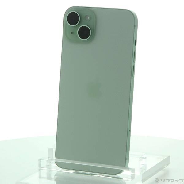 〔中古〕Apple(アップル) iPhone15 Plus 512GB グリーン MU0X3J／A SIMフリー〔198-ud〕 | 