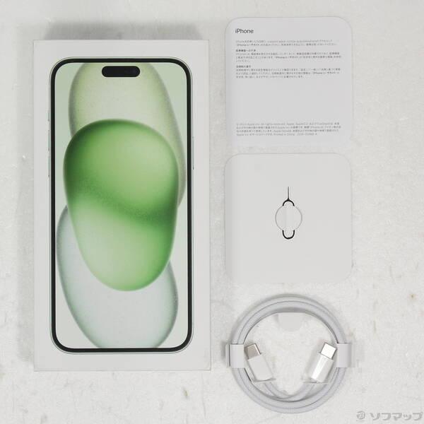 〔中古〕Apple(アップル) iPhone15 Plus 512GB グリーン MU0X3J／A SIMフリー〔198-ud〕 |  | 04