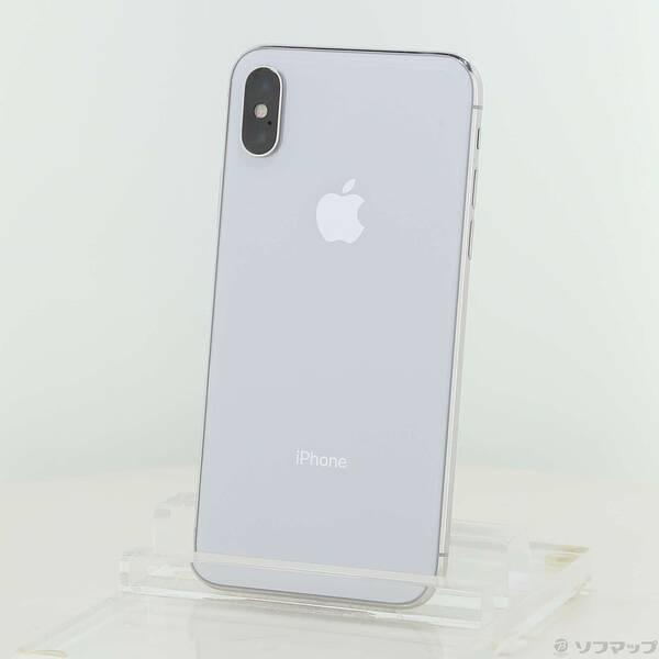 〔中古〕Apple(アップル) iPhoneX 64GB シルバー MQAY2J／A SoftBank〔247-ud〕 | 