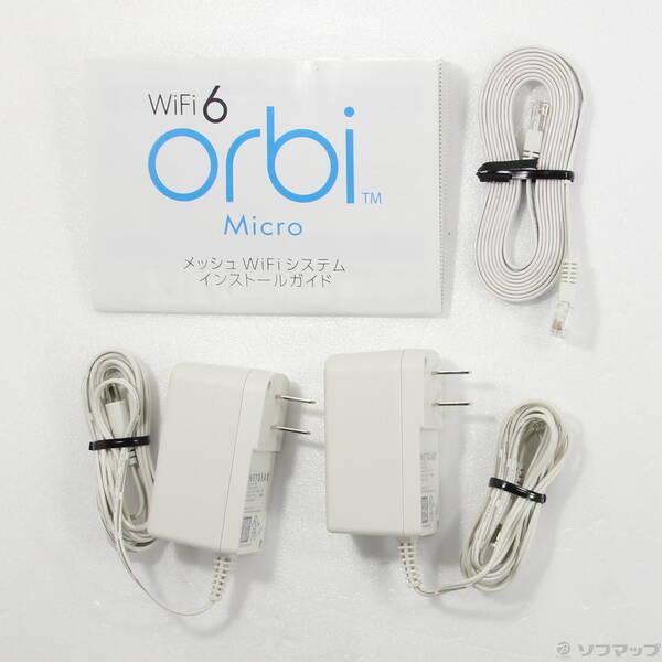 〔中古〕NETGEAR(ネットギア) AX1800 Orbi WiFi 6 Micro メッシュWiFi システム スターターキット2台セット〔344-ud〕 |  | 04