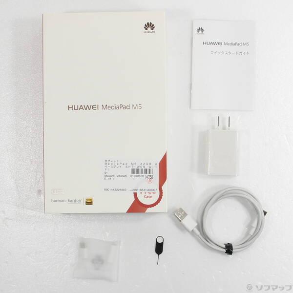 〔中古〕HUAWEI(ファーウェイ) MediaPad M5 32GB スペースグレイ SHT-W09 Wi-Fi〔349-ud〕 |  | 04