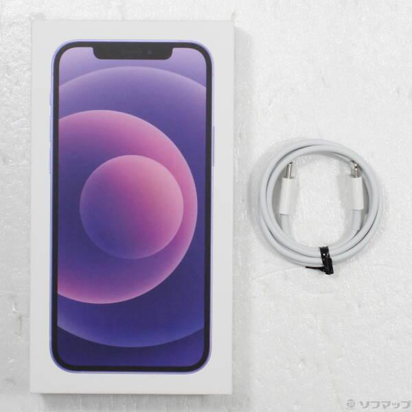中古〕Apple(アップル) iPhone12 64GB パープル MJNH3J／A SIMフリー  