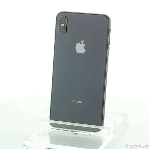 〔中古〕Apple(アップル) iPhoneXS Max 64GB スペースグレイ MT6Q2J／A SIMフリー〔305-ud〕 | 