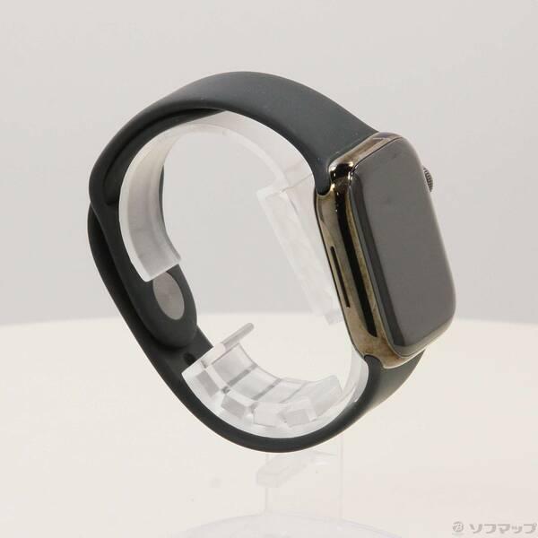 〔中古〕Apple(アップル) Apple Watch Series 8 GPS + Cellular 41mm グラファイトステンレススチールケース ミッドナイトスポーツバンド〔349-ud〕 |  | 03