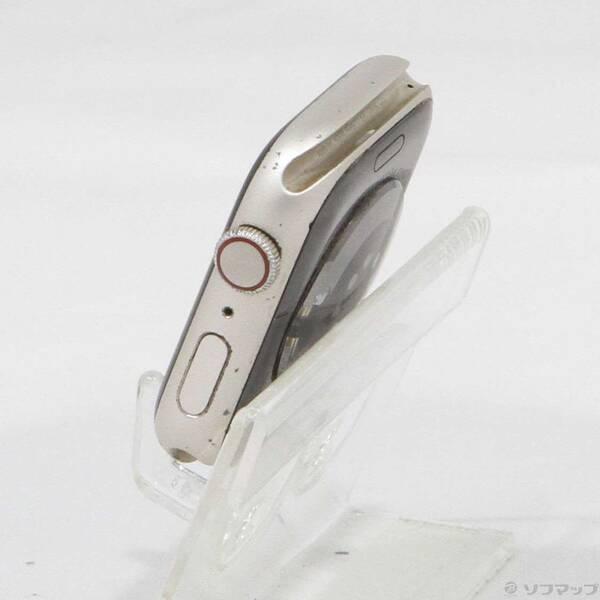 〔中古〕Apple(アップル) Apple Watch Series 7 GPS + Cellular 45mm スターライトアルミニウムケース バンド無し〔344-ud〕 |  | 01