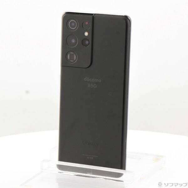 〔中古〕SAMSUNG(サムスン) Galaxy S21 Ultra 5G 256GB ファントムブラック SC-52B docomoロック解除SIMフリー〔258-ud〕 | 