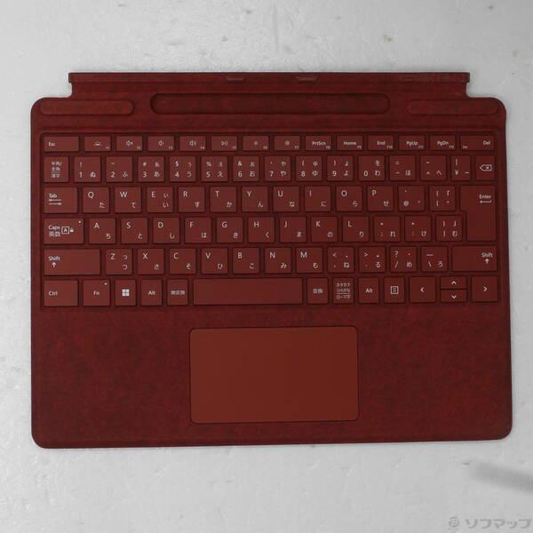 〔中古〕Microsoft(マイクロソフト) Surface Pro Signature キーボード ポピーレッド 8X7-00039〔377-ud〕 | 
