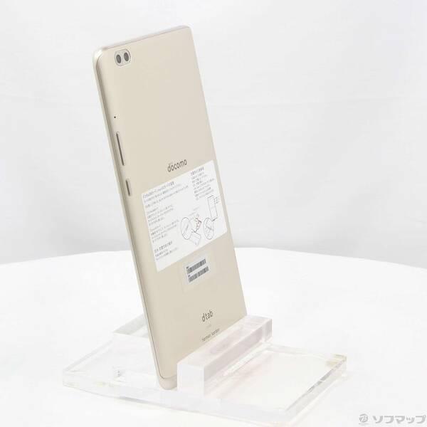 〔中古〕HUAWEI(ファーウェイ) dtab compact 32GB ゴールド d-02K docomo〔295-ud〕 |  | 03