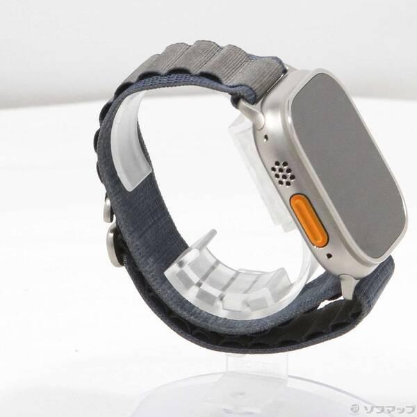 〔中古〕Apple(アップル) Apple Watch Ultra 2 GPS + Cellular 49mm チタニウムケース ブルーアルパインループ〔295-ud〕 |  | 03