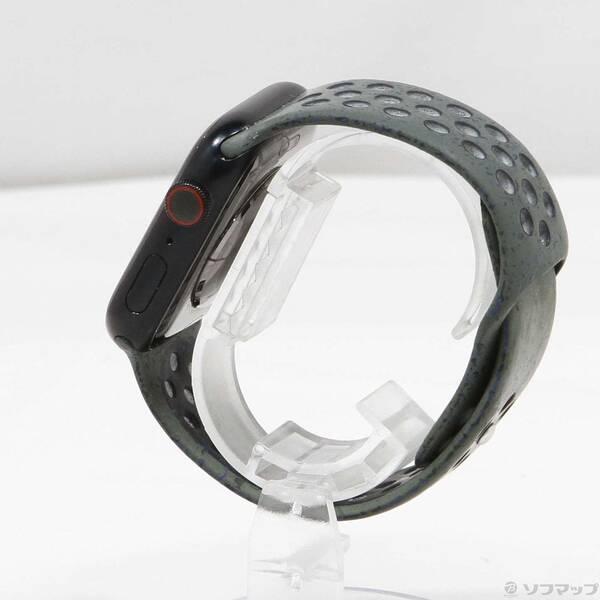 〔中古〕Apple(アップル) Apple Watch Series 9 GPS 45mm ミッドナイトアルミニウムケース カーゴカーキNikeスポーツバンド〔344-ud〕 |  | 01