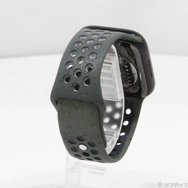 〔中古〕Apple(アップル) Apple Watch Series 9 GPS 45mm ミッドナイトアルミニウムケース カーゴカーキNikeスポーツバンド〔344-ud〕 |  | 02