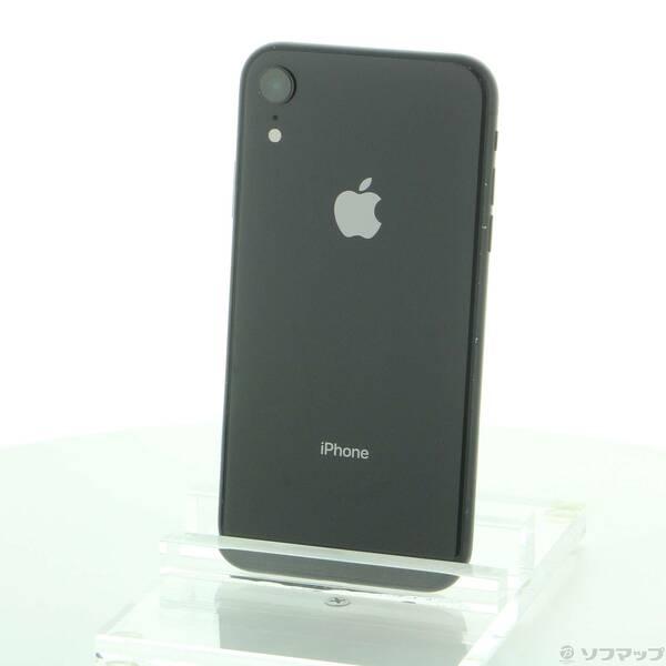 〔中古〕Apple(アップル) iPhoneXR 128GB ブラック NT0G2J／A SIMフリー〔258-ud〕 | 