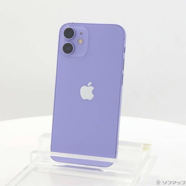 〔中古〕Apple(アップル) iPhone12 mini 64GB パープル MJQC3J／A SIMフリー〔368-ud〕 | 