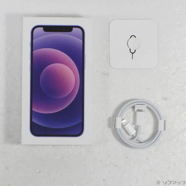 〔中古〕Apple(アップル) iPhone12 mini 64GB パープル MJQC3J／A SIMフリー〔368-ud〕 |  | 04