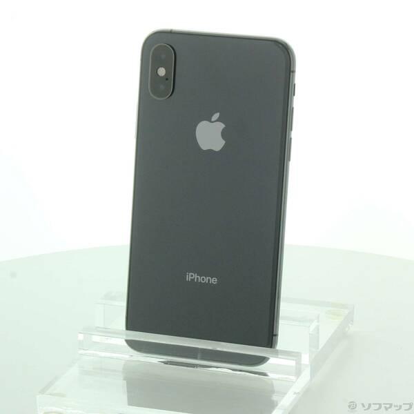 〔中古〕Apple(アップル) iPhoneXS 256GB スペースグレイ MTE02J／A SIMフリー〔377-ud〕 | 