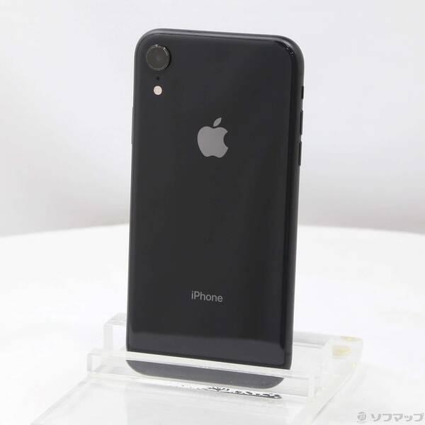 〔中古〕SoftBank iPhoneXR 128GB ブラック MT0G2J／A SoftBank〔198-ud〕 | 