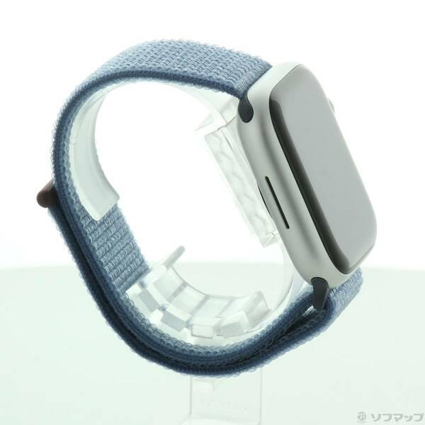 〔中古〕Apple(アップル) Apple Watch Series 9 GPS + Cellular 45mm シルバーアルミニウムケース ウインターブルースポーツループ〔198-ud〕 |  | 03