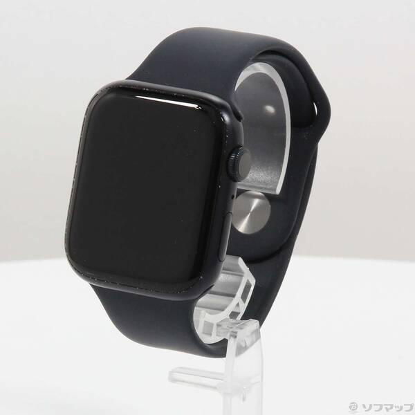 〔中古〕Apple(アップル) Apple Watch Series 9 GPS 45mm ミッドナイトアルミニウムケース ミッドナイトスポーツバンド〔297-ud〕 | 