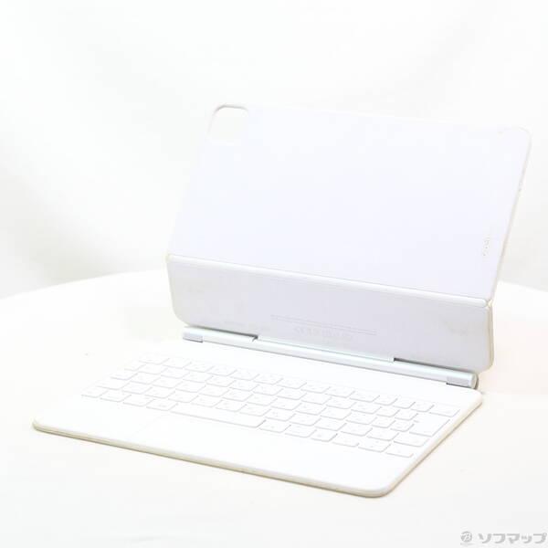 〔中古〕Apple(アップル) 11インチ iPad Pro 第3／2／1世代用 Magic Keyboard 日本語 ホワイト MJQJ3J／A〔344-ud〕 | 