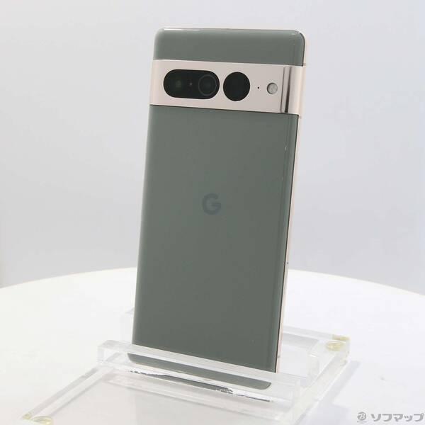 〔中古〕GOOGLE(グーグル) Google Pixel 7 Pro 128GB ヘイゼル GA03464-JP SIMフリー〔352-ud〕 | 