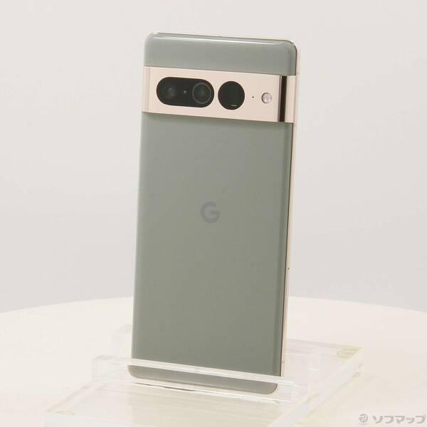 〔中古〕GOOGLE(グーグル) Google Pixel 7 Pro 128GB ヘイゼル GA03464-JP SIMフリー〔297-ud〕 | 
