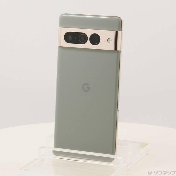 〔中古〕GOOGLE(グーグル) Google Pixel 7 Pro 128GB ヘイゼル GA03464-JP SIMフリー〔305-ud〕 | 