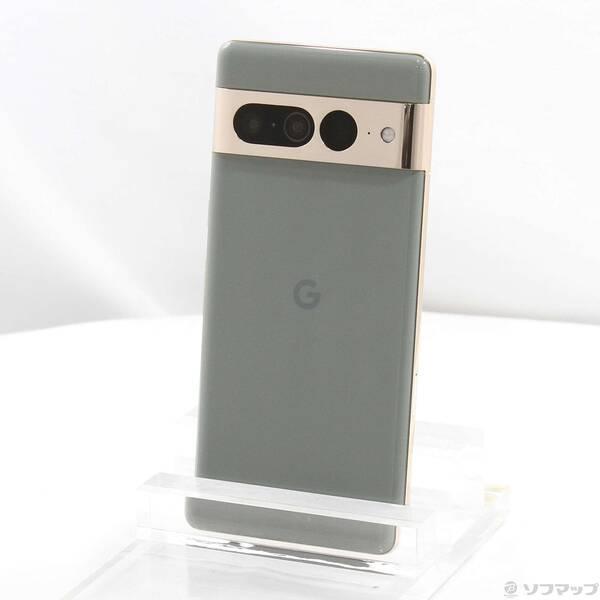〔中古〕GOOGLE(グーグル) Google Pixel 7 Pro 128GB ヘイゼル GA03464-JP SIMフリー〔371-ud〕 | 