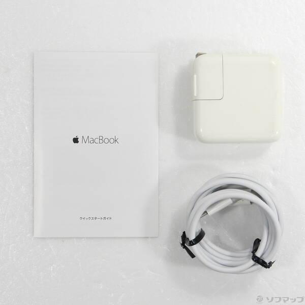 限定！〔中古〕Apple(アップル) MacBook 12-inch Early-2015 MF855J／A Core_M 1.1GHz 8GB SSD256GB シルバー 〔10.15 Catalina〕〔377-ud〕