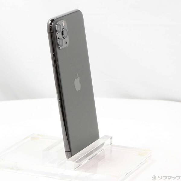 〔中古〕SoftBank iPhone11 Pro Max 256GB スペースグレイ MWHJ2J／A SoftBank〔262-ud〕 |  | 03