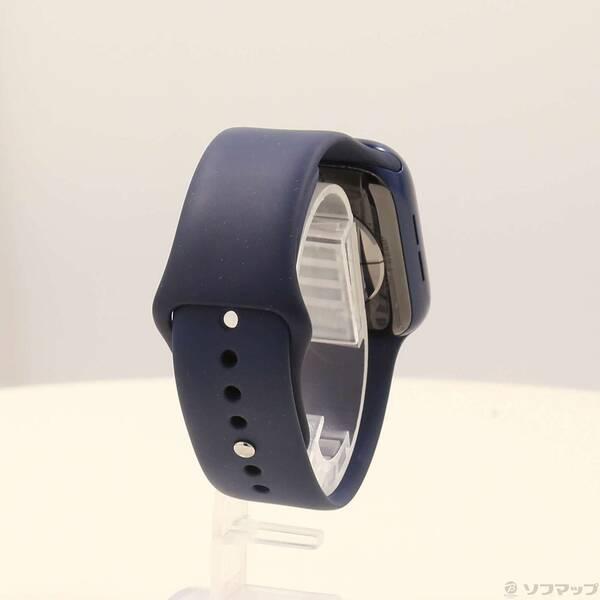 〔中古〕Apple(アップル) Apple Watch Series 6 GPS 44mm ブルーアルミニウムケース ディープネイビースポーツバンド〔344-ud〕 |  | 02