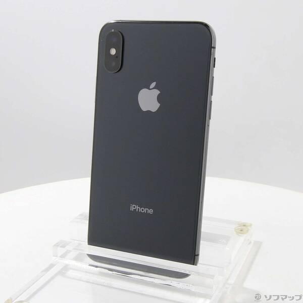 〔中古〕Apple(アップル) iPhoneXS 256GB スペースグレイ NTE02J／A SIMフリー〔377-ud〕 | 