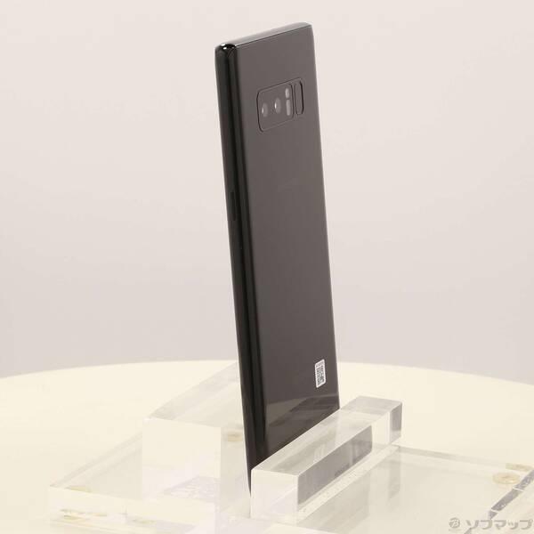 中古〕SAMSUNG(サムスン) GALAXY Note8 64GB ミッドナイトブラック SC