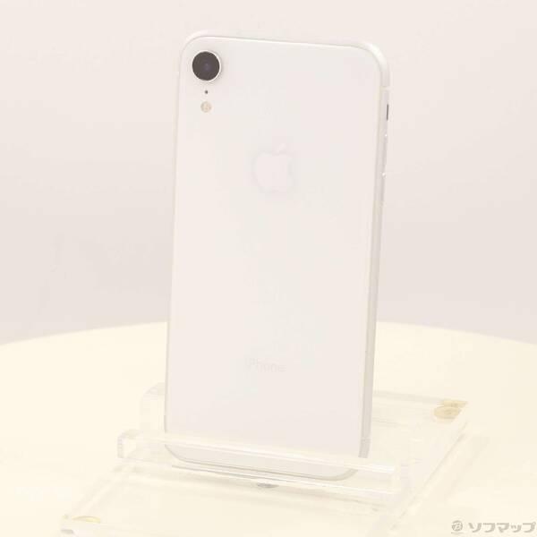 〔中古〕Apple(アップル) iPhoneXR 64GB ホワイト MT032J／A SIMフリー〔262-ud〕 | 