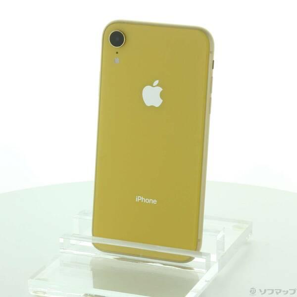 〔中古〕Apple(アップル) iPhoneXR 128GB イエロー MT0Q2J／A SoftBank〔344-ud〕 | 