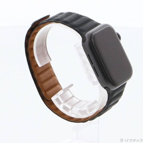〔中古〕Apple(アップル) Apple Watch Series 6 GPS 40mm スペースグレイアルミニウムケース ミッドナイトレザーリンク〔269-ud〕 |  | 03