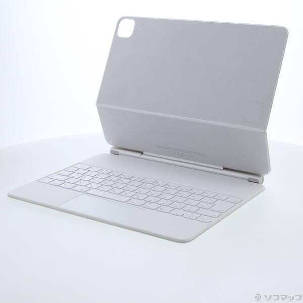 〔中古〕Apple(アップル) 12.9インチiPad Pro (第5世代) 用 Magic Keyboard 日本語 ホワイト MJQL3J／A〔198-ud〕 | 