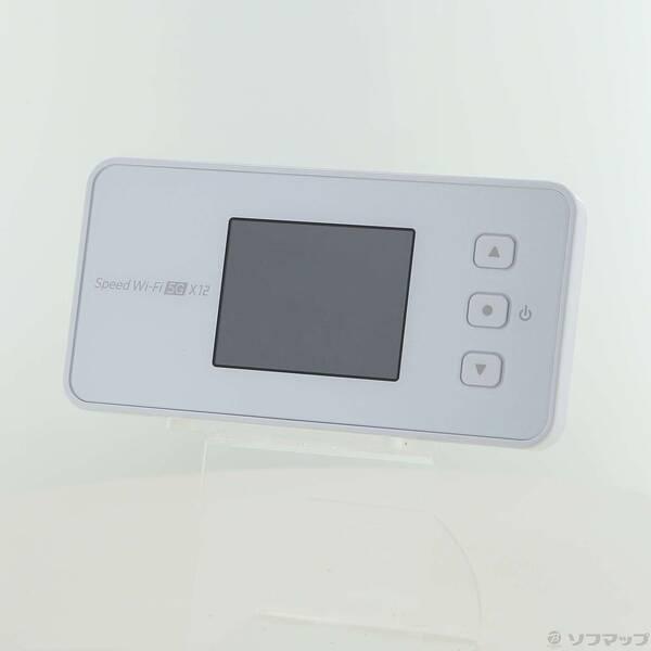 〔中古〕NEC(エヌイーシー) Speed Wi-Fi 5G X12 NAR03 アイスホワイト SIMフリー〔349-ud〕 | 