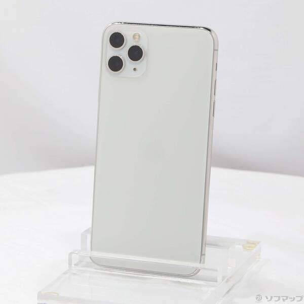 〔中古〕Apple(アップル) iPhone11 Pro Max 256GB シルバー MWHK2J／A SIMフリー〔377-ud〕 | 