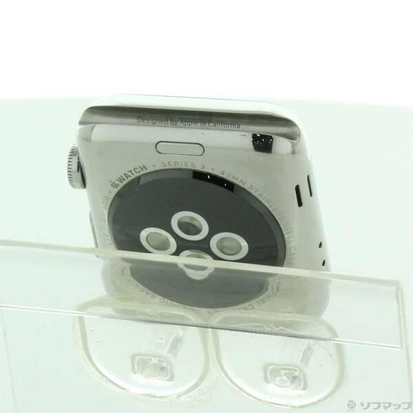 〔中古〕Apple(アップル) Apple Watch Series 3 GPS + Cellular 42mm ステンレススチールケース バンド無し〔305-ud〕 |  | 02