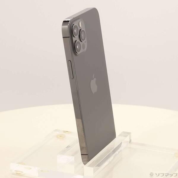 〔中古〕Apple(アップル) iPhone12 Pro 128GB グラファイト MGM53J／A SIMフリー 〔ネットワーク利用制限▲〕〔262-ud〕