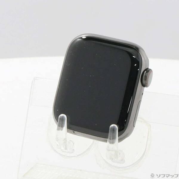 〔中古〕Apple(アップル) Apple Watch Series 9 GPS + Cellular 41mm グラファイトステンレススチールケース バンド無し〔276-ud〕 | 